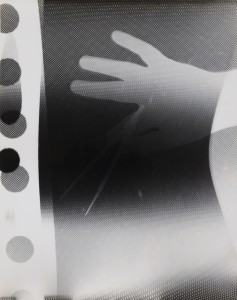 György Kepes, 1906-2001 Hands and Dots c.1939-1940, image: 355 x 282 mm © estate of György Kepes. Image courtesy Wilson Centre for Photography.