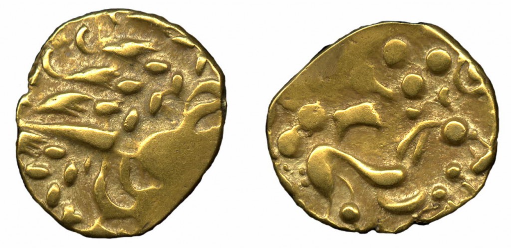 1033715001 Gold coin Stylised head of Apollo