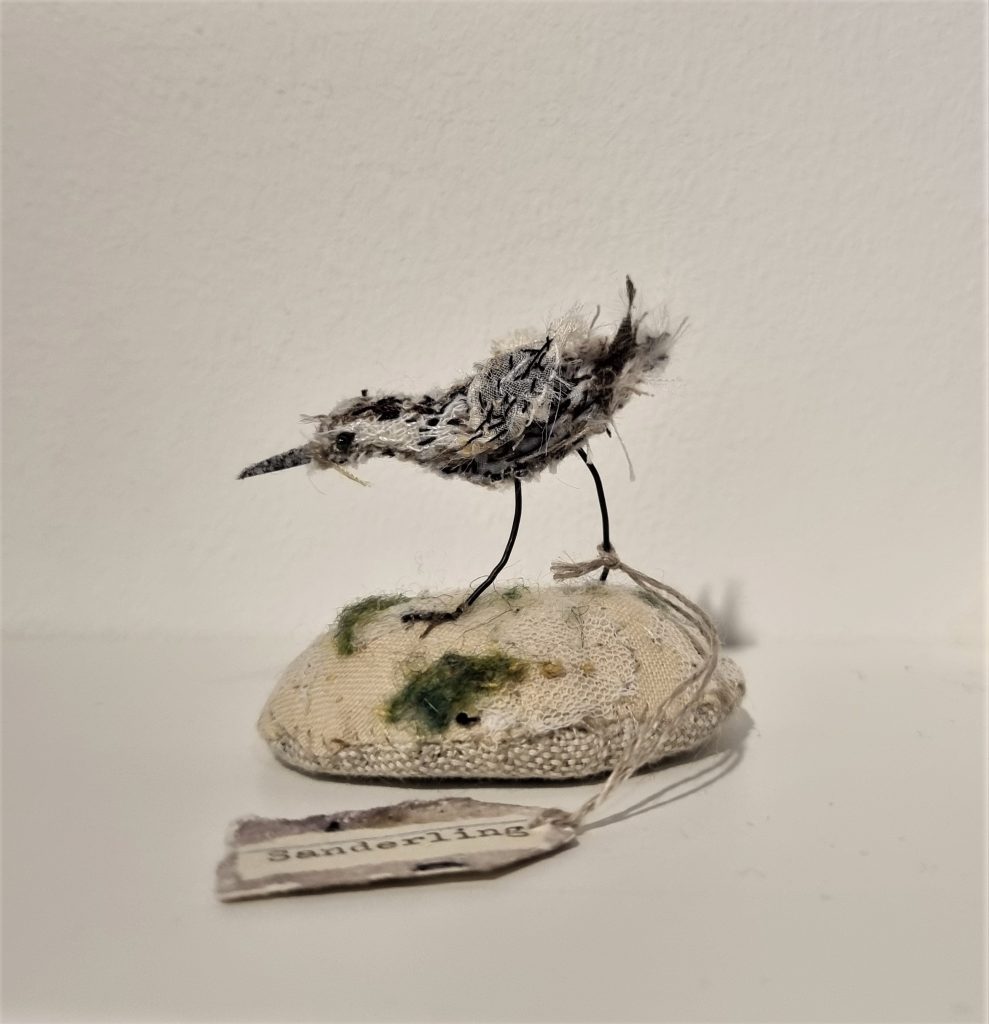 Sanderling by Sue Bibby Embroidery