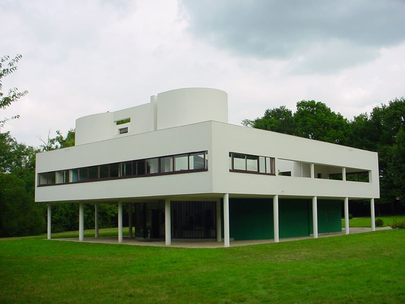Villa Savoye, Poissy, Le Corbusier, 1928